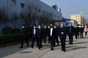 河南省副省长武国定到洛阳星空体育平台登录官网(中国)官方网站调研指导工作