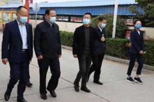 洛阳市政协主席杨炳旭莅临洛阳星空体育平台登录官网(中国)官方网站调研