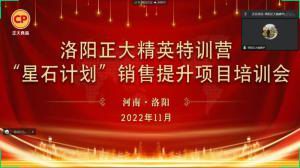 聚力领航 同心前行|洛阳星空体育平台登录官网(中国)官方网站精英特训营“星石计划”第六期销售技能提升培训会